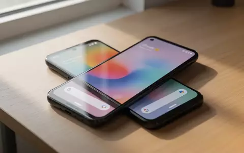 Ein modernes Google Pixel Smartphone liegt auf einem minimalistischen Schreibtisch bei natürlichem Licht. - Foto: über boerse-global.de