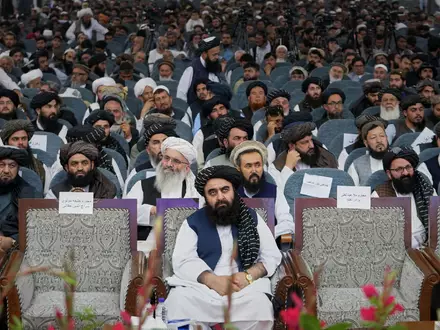 Die Taliban feiern ihre fünfjährige Machtübernahme in Afghanistan. - Foto: Siddiqullah Alizai/AP/dpa