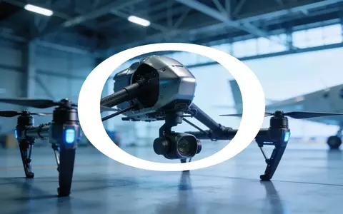 Hochmoderne Drohnentechnologie in einem technologischen Hangar als Symbol für eine strategische Unternehmensakquisition. - Foto: über boerse-global.de