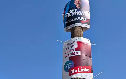 Wahlplakate vor der Landtagswahl in Sachsen-Anhalt (Archiv) - Foto: via dts Nachrichtenagentur