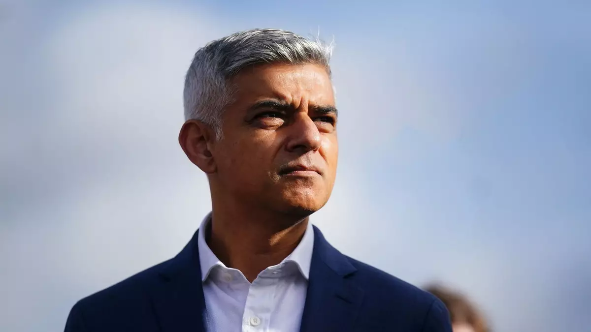 Sadiq Khan kritisierte den Umgang mit den erhobenen Vorwürfen gegen Arday.  - Bild: Victoria Jones/PA Wire/dpa