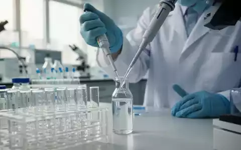 Wissenschaftler bei der Arbeit in einem modernen medizinischen Labor zur Erforschung neurodegenerativer Erkrankungen. - Foto: über boerse-global.de