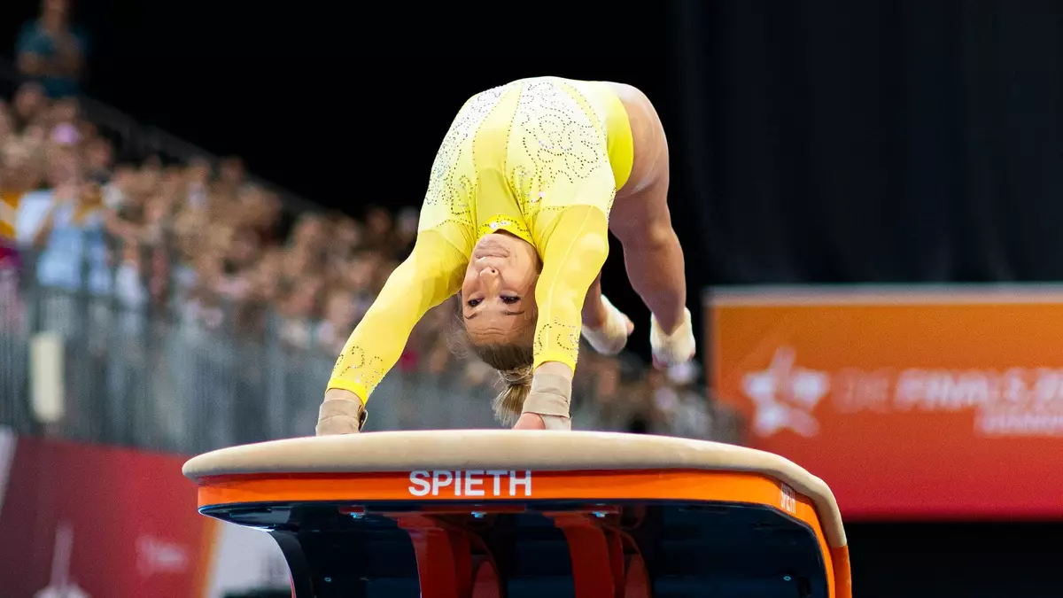Glänzender Auftritt: Karina Schönmaier. (Archivbild) - Bild: Michael Matthey/dpa