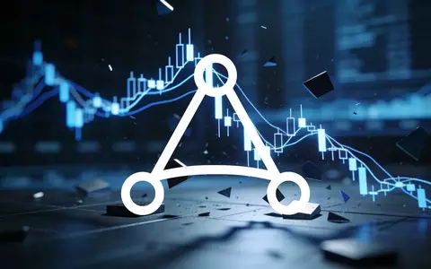 Abstrakte Darstellung von Marktvolatilität und technologischem Abschwung in einer modernen, digitalen Umgebung. - Foto: über boerse-global.de