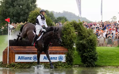 Michael Jung ritt in der Einzelwertung auf Platz eins. - Foto: Rolf Vennenbernd/dpa