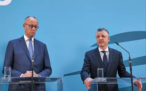 Friedrich Merz und Thorsten Frei (Archiv) - Foto: via dts Nachrichtenagentur