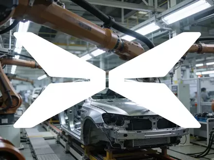 Moderne, automatisierte Fertigungsstraße in einer Fabrik für Elektrofahrzeuge mit präzisen Roboterarmen. - Foto: über boerse-global.de