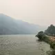 Die starke Rauchentwicklung ist auch in Rheinland-Pfalz zu sehen.  - Bild: Kevin Schößler/dpa