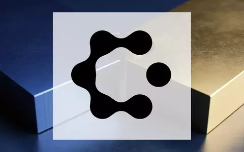 Abstrakte Darstellung einer geschäftlichen Unternehmensübernahme mit eleganten geometrischen Formen in Blau und Gold. - Foto: über boerse-global.de