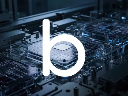 Abstrakte Darstellung einer modernen Halbleiterfertigung in einem technologischen, industriellen Umfeld. - Foto: über boerse-global.de
