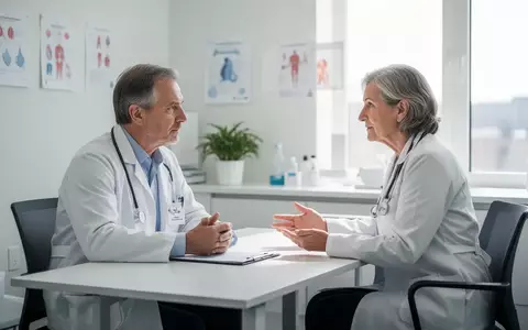 Arzt und Patient im Gespräch in einer modernen Arztpraxis zur Präventionsberatung. - Foto: über boerse-global.de