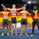 Silber für die Staffel. - Bild: Sven Hoppe/dpa