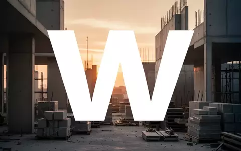 Abstrakte Darstellung einer modernen Baustelle bei Sonnenuntergang als Symbol für die Bauindustrie. - Foto: über boerse-global.de