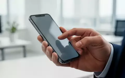 Eine Hand bedient ein Smartphone in einer hellen Büroumgebung zur Optimierung von Arbeitsabläufen. - Foto: über boerse-global.de