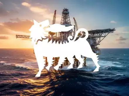 Moderne Offshore-Ölplattform bei Sonnenuntergang als Symbol für den Energiesektor und Kapitalausschüttungen. - Foto: über boerse-global.de