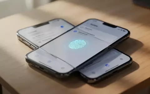 Ein modernes Smartphone liegt auf einem Holztisch, während im Hintergrund ein weiches Licht auf das Display fällt. - Foto: über boerse-global.de