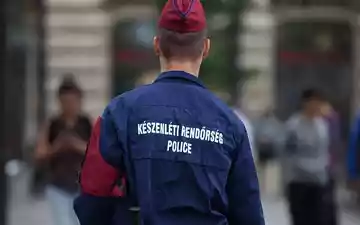 Ungarische Polizei (Archiv) - Foto: via dts Nachrichtenagentur