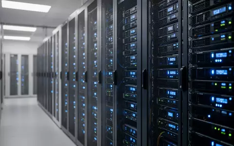 Moderne Serverinfrastruktur in einem deutschen Rechenzentrum zur Gewährleistung von Datenschutz und hoher Performance. - Foto: über boerse-global.de