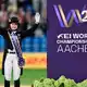 Glücklich mit Bronze: Isabell Werth. - Bild: Uwe Anspach/dpa