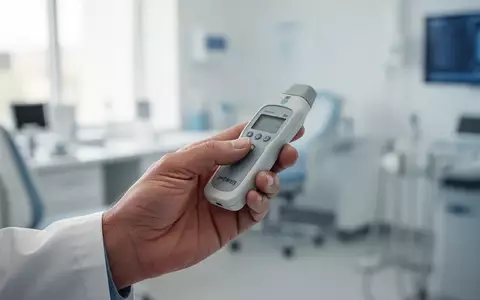 Ein Arzt führt in einer hellen, klinischen Praxis eine medizinische Untersuchung durch. - Foto: über boerse-global.de