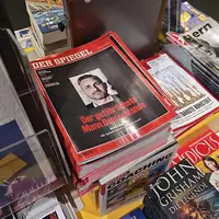 Spiegel-Titel mit Ulrich Siegmund in einem Kiosk am 16.08.2026 - Foto: via dts Nachrichtenagentur
