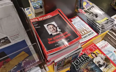 Spiegel-Titel mit Ulrich Siegmund in einem Kiosk am 16.08.2026 - Foto: via dts Nachrichtenagentur