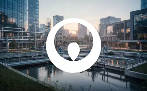 Moderne Wasseraufbereitungsanlage im sanften Licht der Morgendämmerung als Symbol für nachhaltiges industrielles Wachstum. - Foto: über boerse-global.de