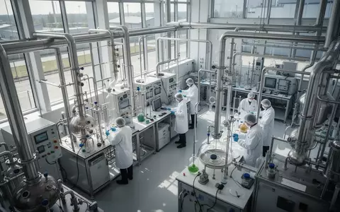 Wissenschaftler arbeiten in einem modernen Forschungslabor an Membranfilter-Technologien zur Rohstoffrückgewinnung. - Foto: über boerse-global.de