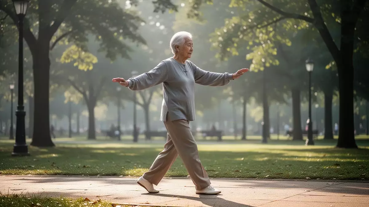 Tai-Chi-Gehen: Neue Studie belegt Sturzrisiko-Senkung und Balance-Vorteile