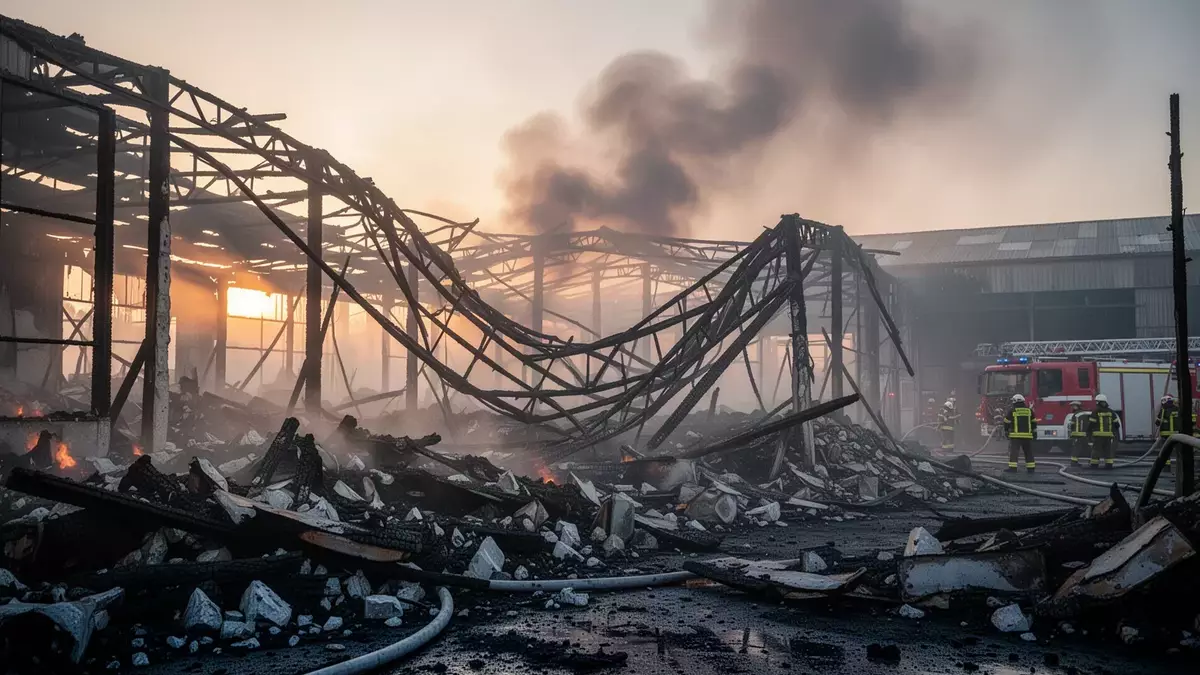 A massive fire ripped through an industrial warehouse in Harwich in the early hours of Sunday, August 16, causing the building's complete structural collapse and sending a smoke plume visible up to…
