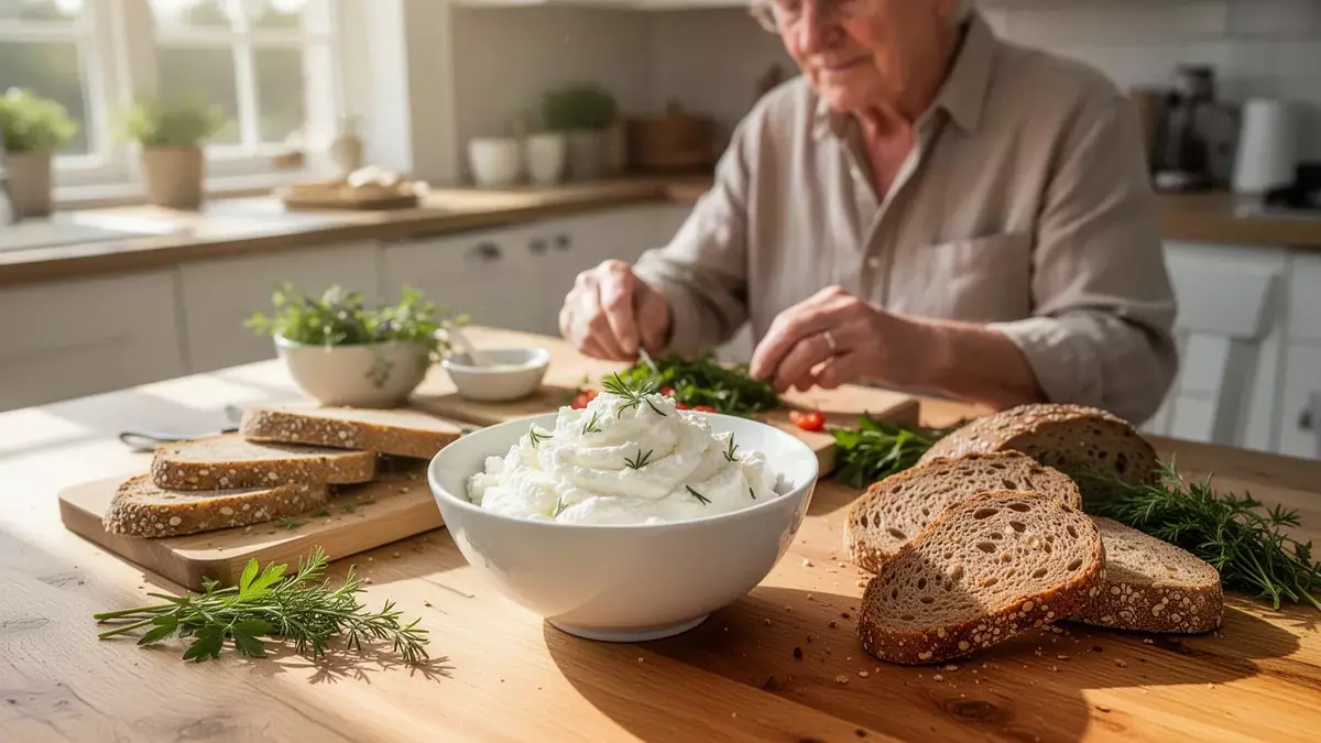Ricotta statt Hüttenkäse: Bessere Proteinversorgung für Senioren
