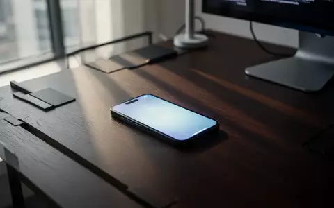 Ein Smartphone auf einem Schreibtisch in einem modernen Büro, das die Debatte über staatliche Inhaltsmoderation symbolisiert. - Foto: über boerse-global.de