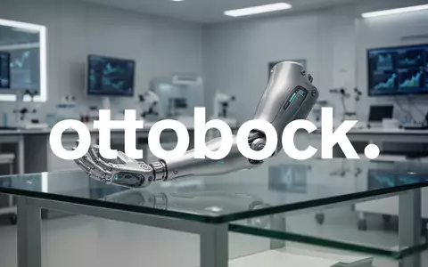 Moderne Prothesentechnik auf einem Labortisch in einer professionellen, technologisch innovativen Umgebung. - Foto: über boerse-global.de