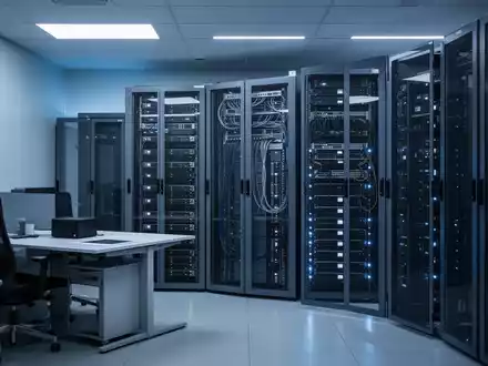 Moderne Server-Infrastruktur in einem europäischen Rechenzentrum zur Veranschaulichung digitaler Datensouveränität. - Foto: über boerse-global.de