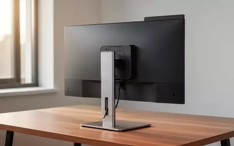Ein modularer All-in-One-Computer mit getrenntem Monitor und Recheneinheit auf einem minimalistischen Schreibtisch. - Foto: über boerse-global.de