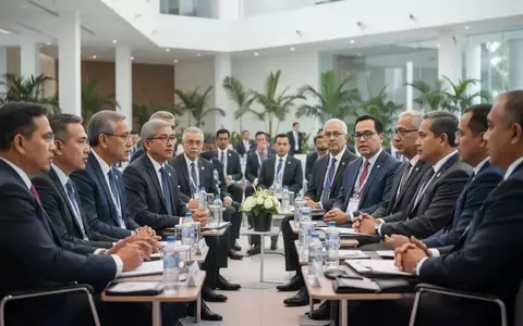 Professionelle Geschäftsleute bei einer Konferenz über Governance und Ethik in Sarawak. - Foto: über boerse-global.de