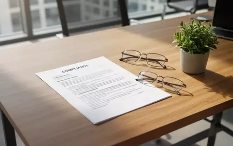 Ein ordentlicher Schreibtisch mit Dokumenten und einer Pflanze als Symbol für nachhaltige Unternehmensführung. - Foto: über boerse-global.de