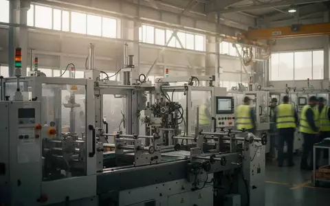 Ein moderner, heller Industriebetrieb mit Maschinen im Hintergrund, der die Atmosphäre einer Produktionsstätte einfängt. - Foto: über boerse-global.de