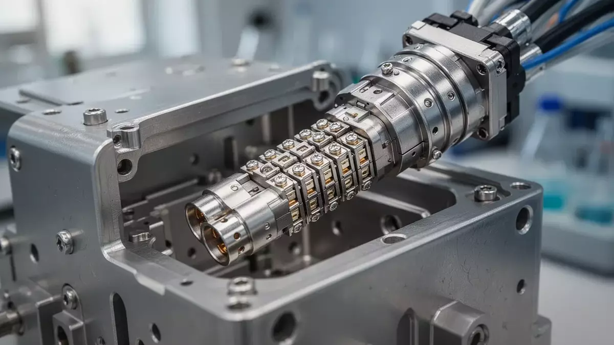 Stäubli präsentiert neues CombiTac uniq-Koaxialmodul für HF-Signale
