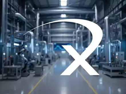 Abstraktes Bild einer hochmodernen Industrieanlage mit Fokus auf technologische Infrastruktur und Energie. - Foto: über boerse-global.de