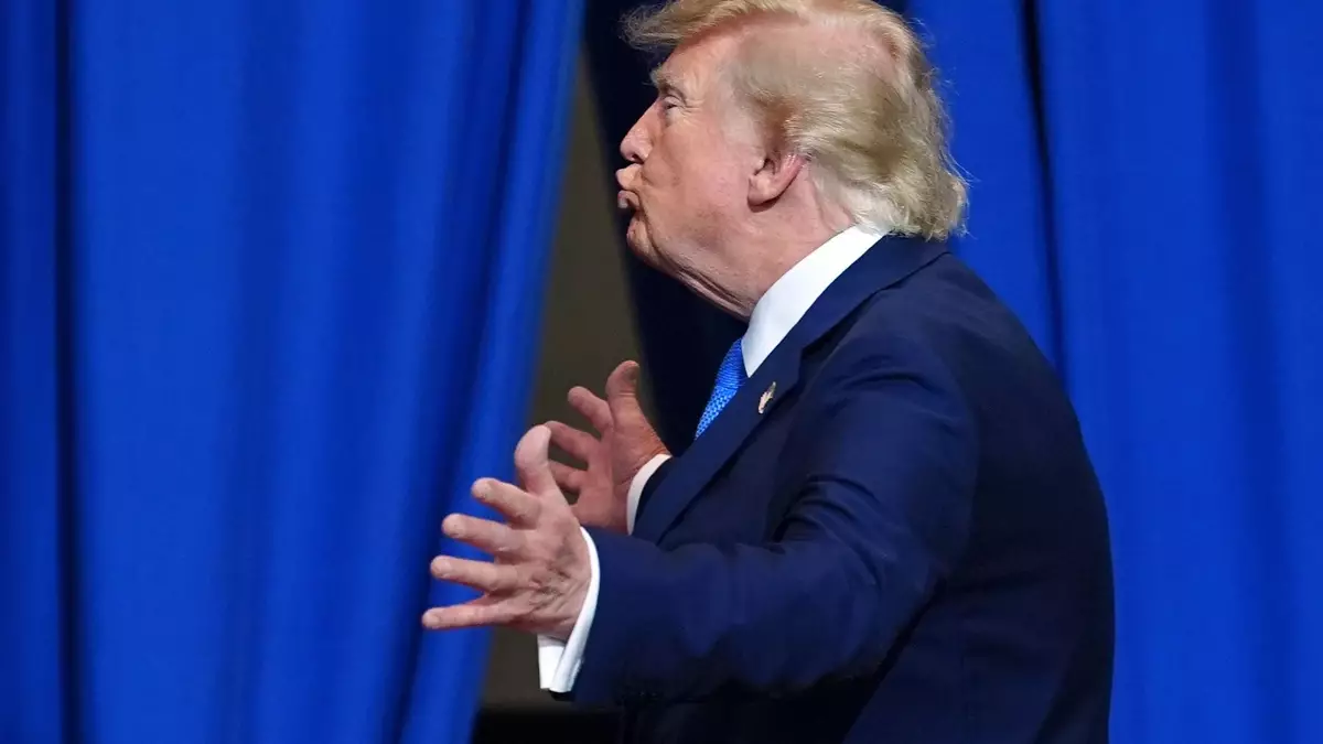 Für US-Präsident Trump schien das Rahmenabkommen ein entscheidender Schritt zur Beendigung des Iran-Kriegs zu sein. (Archivbild) - Bild: Julia Demaree Nikhinson/AP/dpa