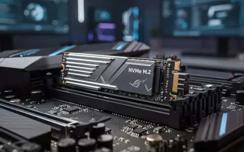 Eine hochwertige NVMe M.2 SSD, die in den Steckplatz eines modernen Mainboards in einer Computer-Workstation eingesetzt wird. - Foto: über boerse-global.de