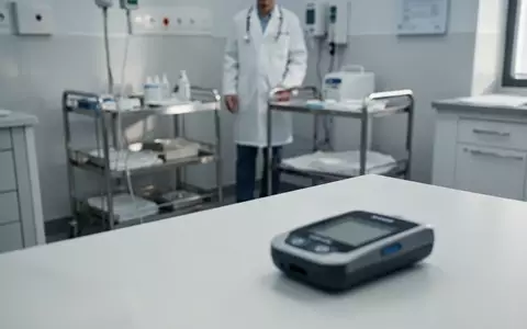 Medizinische Untersuchungsumgebung mit einem Glukosemessgerät in einer klinischen Praxis. - Foto: über boerse-global.de