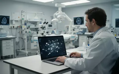 Medizinisches Fachpersonal arbeitet in einem modernen Labor an der Analyse von Patientendaten für KI-Diagnosesysteme. - Foto: über boerse-global.de