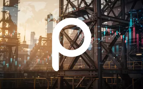 Abstrakte Darstellung einer modernen Industrieanlage bei Sonnenuntergang zur Symbolisierung von Investitionen im Stahlsektor. - Foto: über boerse-global.de