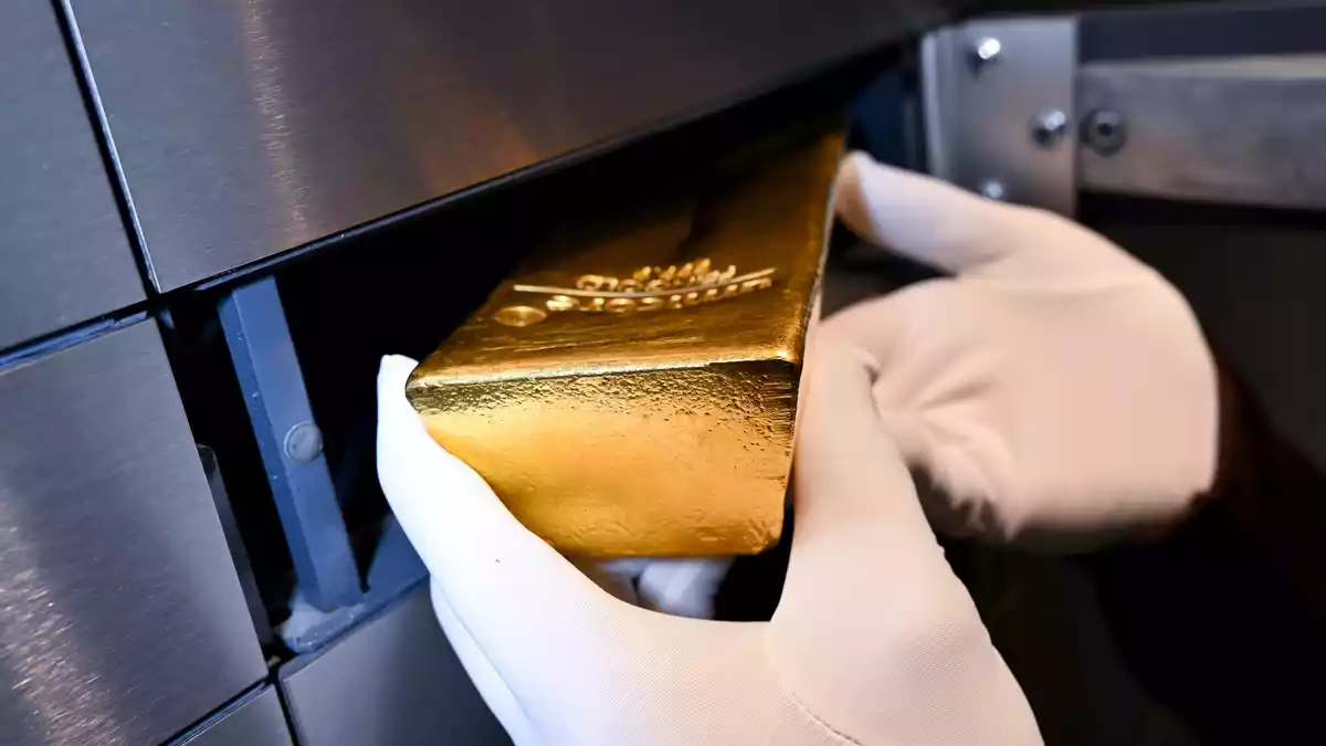 Der Goldpreis erholt sich nach kräftigen Kursverlusten (Archivbild) - Bild: Sven Hoppe/dpa