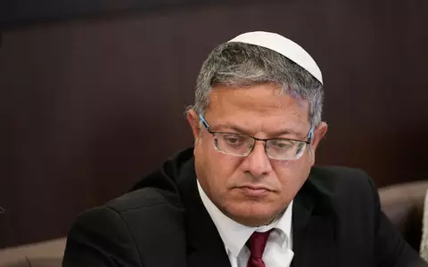 Der israelische Polizeiminister Itamar Ben-Gvir. (Archivbild) - Foto: Ohad Zwigenberg/AP Pool/dpa