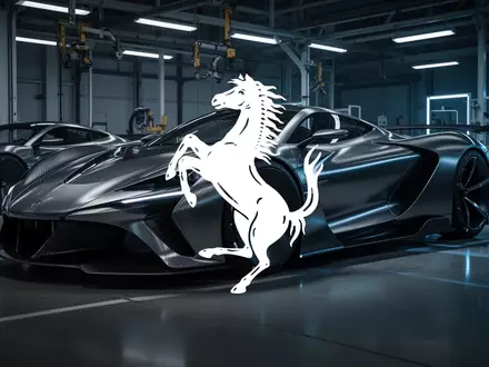 Abstrakte Darstellung einer modernen Luxus-Automobilfertigung mit Fokus auf Präzision und technologische Innovation. - Foto: über boerse-global.de