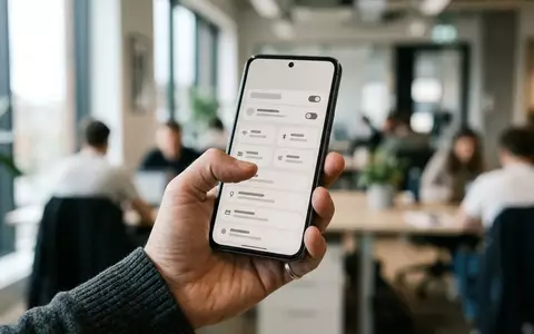 Nahaufnahme eines modernen Smartphones, das Sicherheitseinstellungen auf dem Bildschirm anzeigt. - Foto: über boerse-global.de