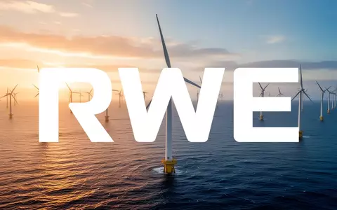 Moderne Windkraftanlagen auf dem offenen Meer bei Sonnenuntergang als Symbol für erneuerbare Energien. - Foto: über boerse-global.de